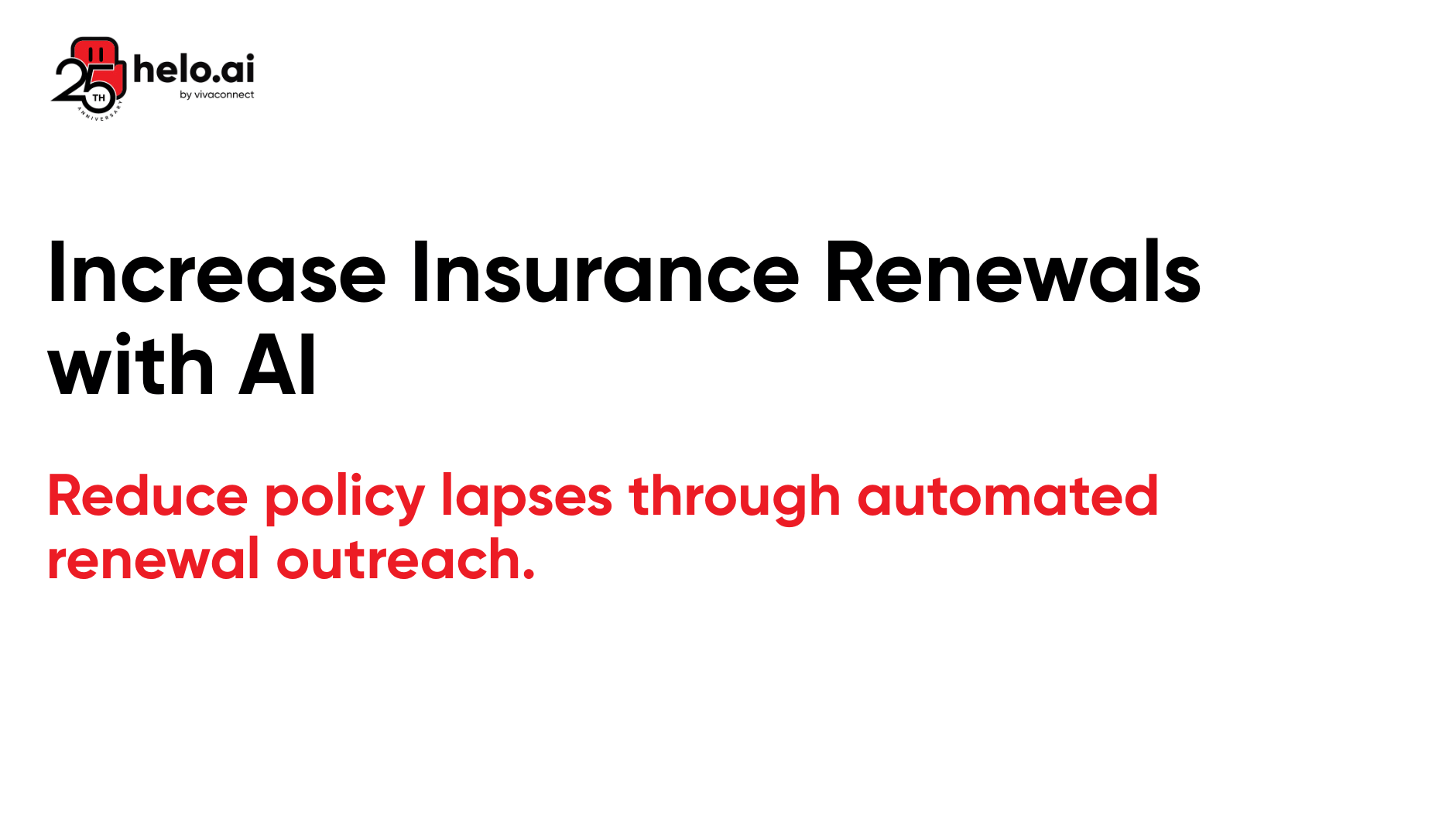 Increase Insurance Renewals with AI